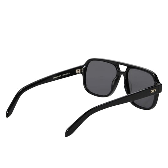 Off White - "Forks" Sonnenbrille für Herren/Damen Unisex (Schwarz/Dunkelgrau) - Image 2