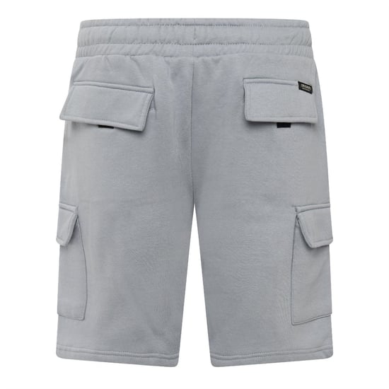 Crosshatch - "Bardon" Cargo-Shorts für Herren (Stahlblau) - Image 3