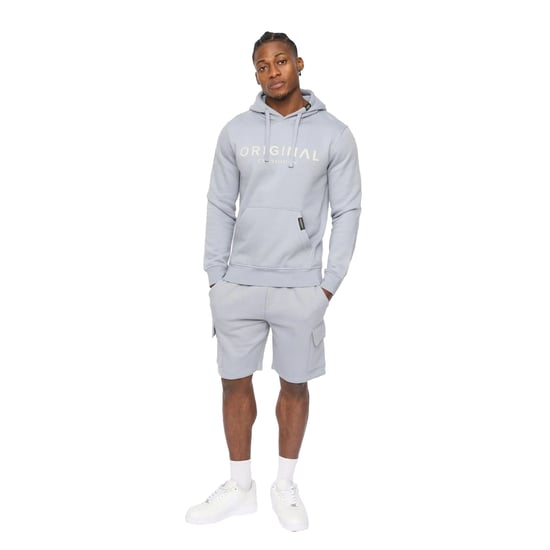 Crosshatch - "Bardon" Cargo-Shorts für Herren (Stahlblau) - Image 6