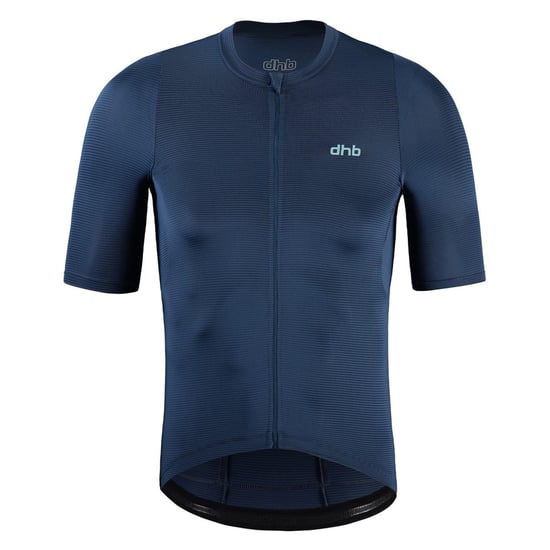 dhb - Radfahr-Trikot für Herren, Maßgeschneidert, kurzärmlig (Dunkles Jeansblau) - Image 1