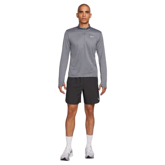 Nike - "Core" Oberteil für Herren, mit halbem Reißverschluss, Laufen, Langärmlig (Rauch-Grau) - Image 1
