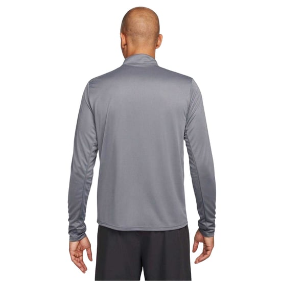 Nike - "Core" Oberteil für Herren, mit halbem Reißverschluss, Laufen, Langärmlig (Rauch-Grau) - Image 3