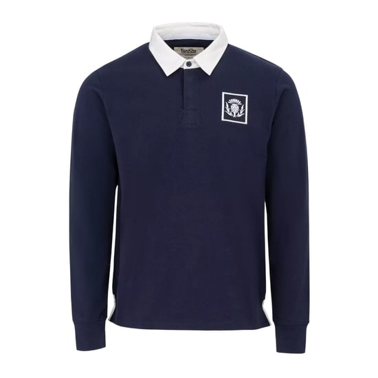 KooGa - Rugby-Shirt für Herren, Langärmlig (Königsblau) - Image 1
