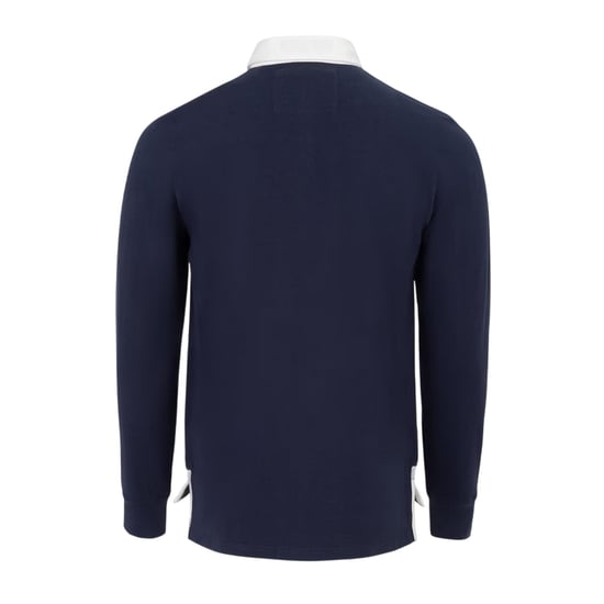KooGa - Rugby-Shirt für Herren, Langärmlig (Königsblau) - Image 2