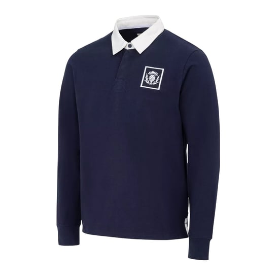 KooGa - Rugby-Shirt für Herren, Langärmlig (Königsblau) - Image 3