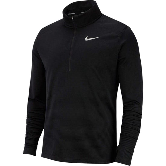 Nike - "Core" Oberteil für Herren, mit halbem Reißverschluss, Laufen, Langärmlig (Schwarz) - Image 2