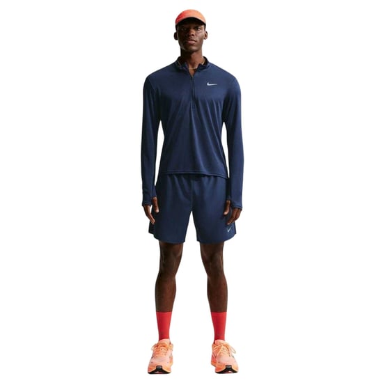 Nike - "Core" Oberteil für Herren, mit halbem Reißverschluss, Laufen, Langärmlig (Mitternachtsblau) - Image 1