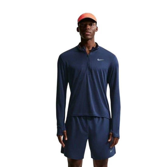 Nike - "Core" Oberteil für Herren, mit halbem Reißverschluss, Laufen, Langärmlig (Mitternachtsblau) - Image 2