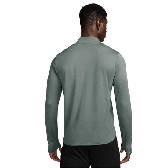 Nike - "Core" Oberteil für Herren, mit halbem Reißverschluss, Laufen, Langärmlig (Grüne Tonerde) - Image 2