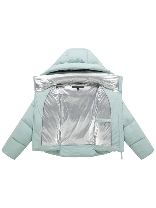 Marikoo Damen Winterjacke Zilvaa – kurze Pufferjacke mit abnehmbarer Kapuze - Image 4