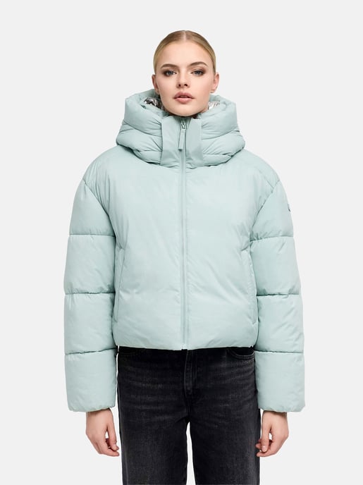 Marikoo Damen Winterjacke Zilvaa – kurze Pufferjacke mit abnehmbarer Kapuze - Image 5