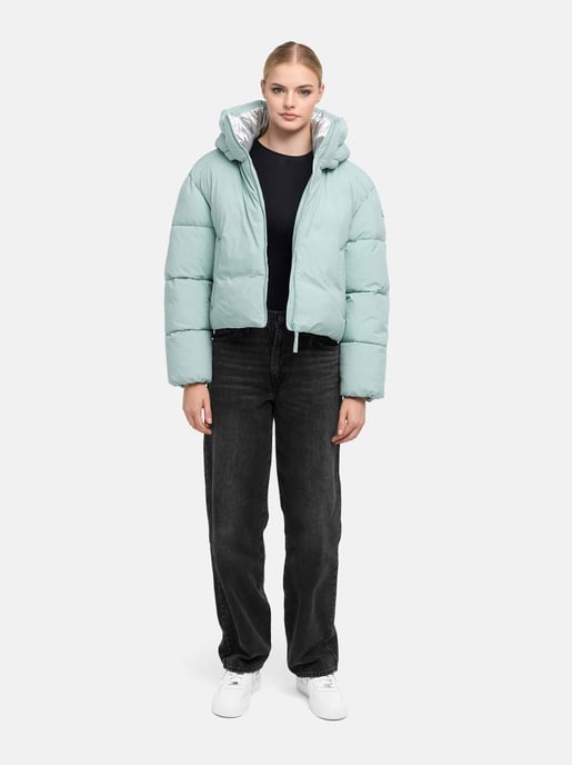 Marikoo Damen Winterjacke Zilvaa – kurze Pufferjacke mit abnehmbarer Kapuze - Image 6