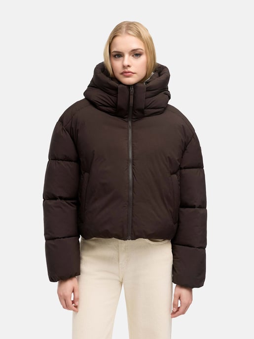 Marikoo Damen Winterjacke Zilvaa – kurze Pufferjacke mit abnehmbarer Kapuze - Image 5