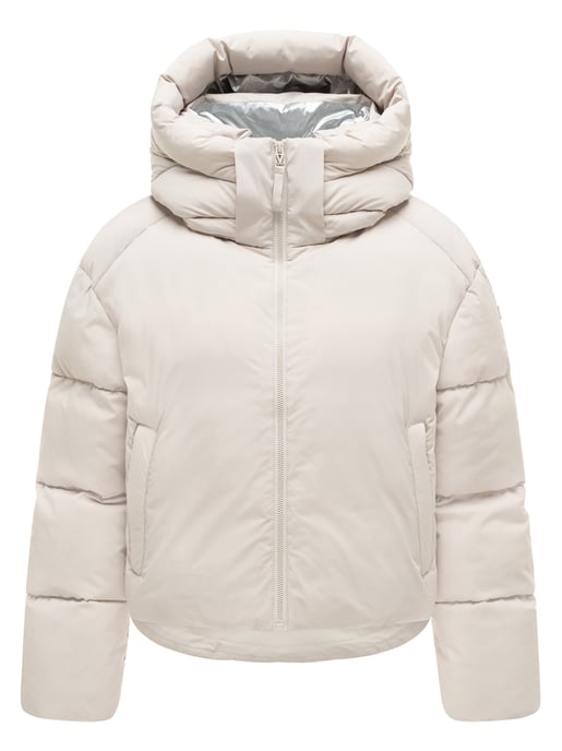 Marikoo Damen Winterjacke Zilvaa – kurze Pufferjacke mit abnehmbarer Kapuze - Image 1
