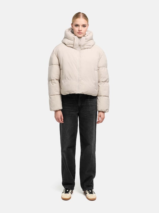 Marikoo Damen Winterjacke Zilvaa – kurze Pufferjacke mit abnehmbarer Kapuze - Image 6
