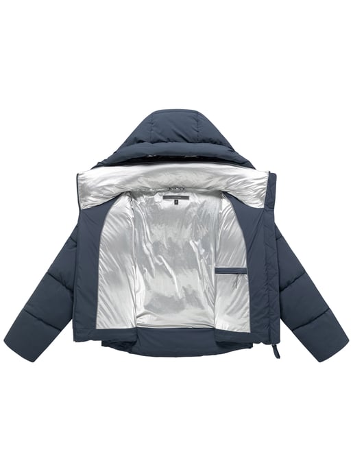 Marikoo Damen Winterjacke Zilvaa – kurze Pufferjacke mit abnehmbarer Kapuze - Image 4