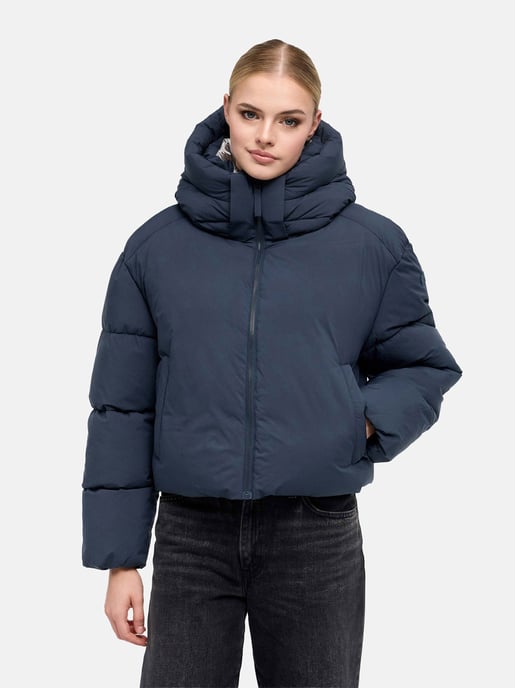 Marikoo Damen Winterjacke Zilvaa – kurze Pufferjacke mit abnehmbarer Kapuze - Image 5