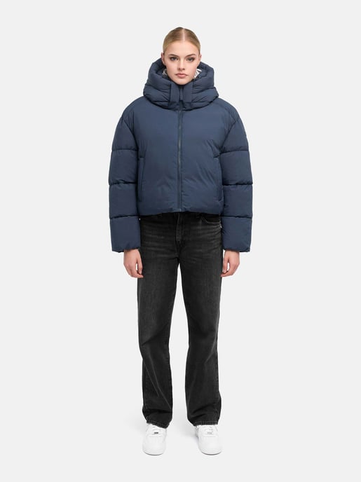 Marikoo Damen Winterjacke Zilvaa – kurze Pufferjacke mit abnehmbarer Kapuze - Image 6