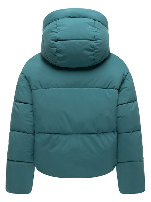 Marikoo Damen Winterjacke Zilvaa – kurze Pufferjacke mit abnehmbarer Kapuze - Image 3
