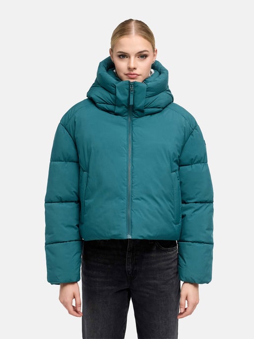 Marikoo Damen Winterjacke Zilvaa – kurze Pufferjacke mit abnehmbarer Kapuze - Image 5