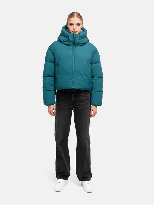Marikoo Damen Winterjacke Zilvaa – kurze Pufferjacke mit abnehmbarer Kapuze - Image 6