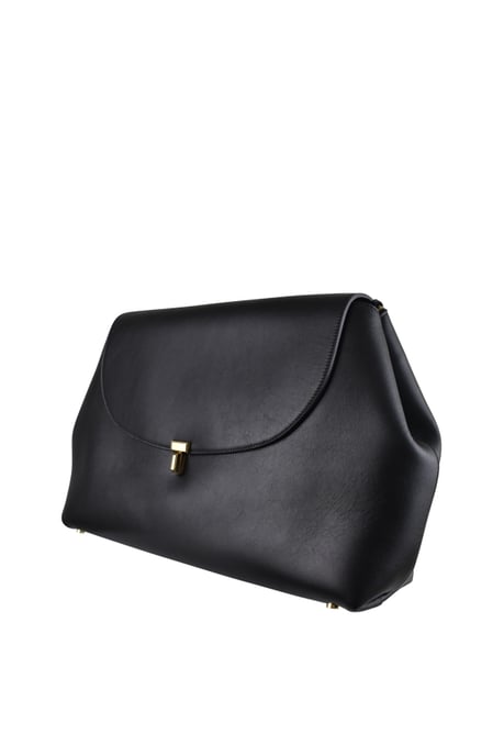 Toteme T-Lock Handtasche Schwarz - Image 4