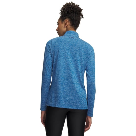 Under Armour - "Tech" Oberteil für Damen, mit halbem Reißverschluss (Aegean Blau) - Image 2