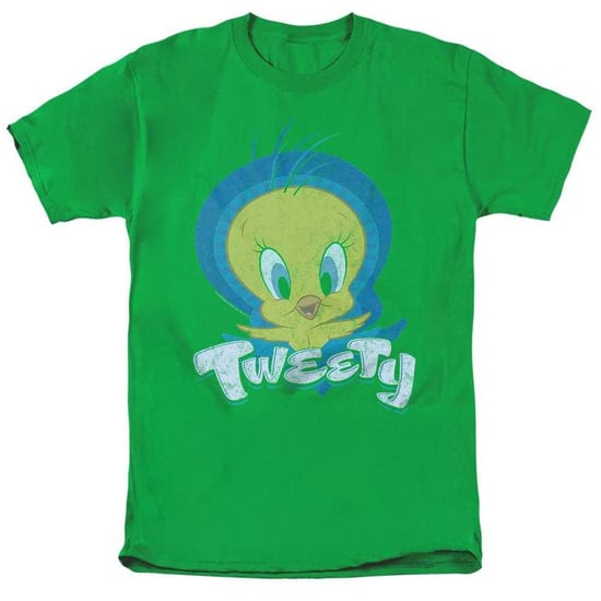 Looney Tunes - T-Shirt für Herren/Damen Unisex (Leuchtendes Gelbgrün) - Image 1