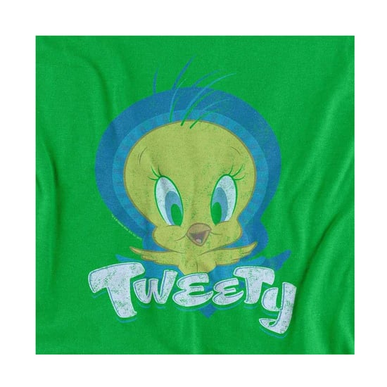Looney Tunes - T-Shirt für Herren/Damen Unisex (Leuchtendes Gelbgrün) - Image 3