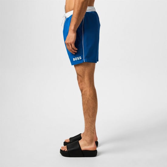 Boss - "Starfish" Badeshorts für Herren (Königsblau) - Image 5