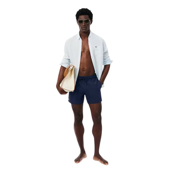 Lacoste - Badeshorts für Herren (Marine) - Image 1