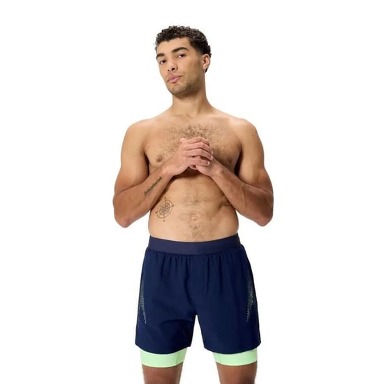 Speedo Herren Volley Badeshorts (Marine/Grün) - Image 2
