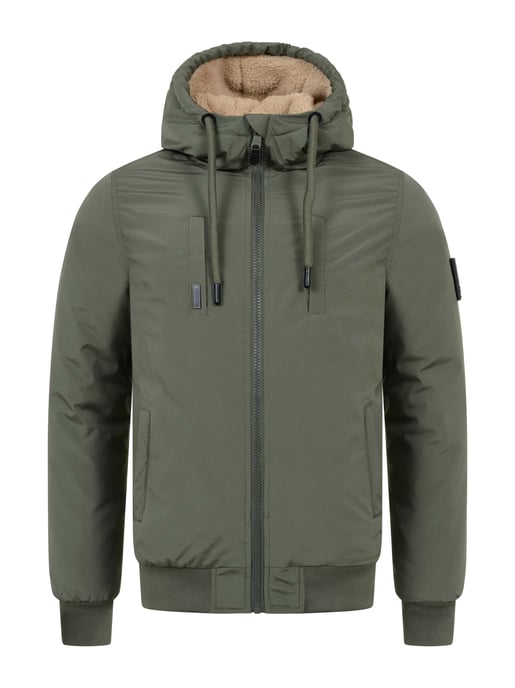 Alessandro Salvarini Herren Winterjacke AS-431 – Warm, Mit Teddyfellfutter & Kapuze - Image 2