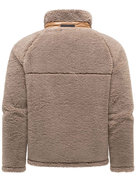 Stone Harbour Herren Teddyjacke Sorees – Sherpa-Fleeceblouson mit Steppfutter - Image 3