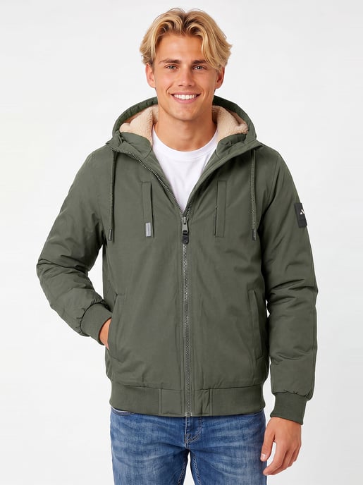 Alessandro Salvarini Herren Winterjacke AS-431 – Warm, Mit Teddyfellfutter & Kapuze - Image 6