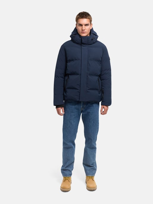 Stone Harbour Herren Steppjacke Nerioo – hüftlang, mit Kapuze & Knopfleiste - Image 6