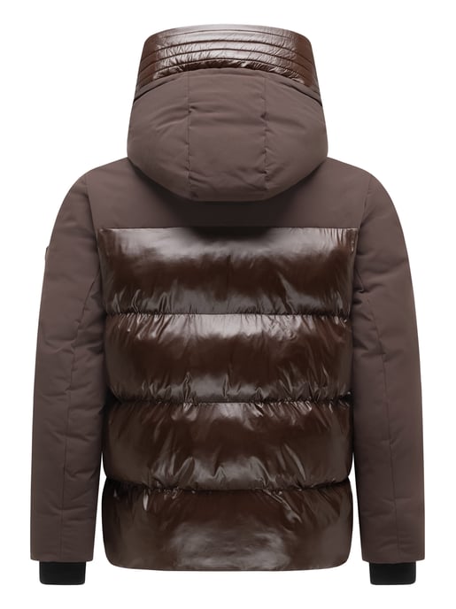 Stone Harbour Herren Steppjacke Nerioo – hüftlang, mit Kapuze & Knopfleiste - Image 3