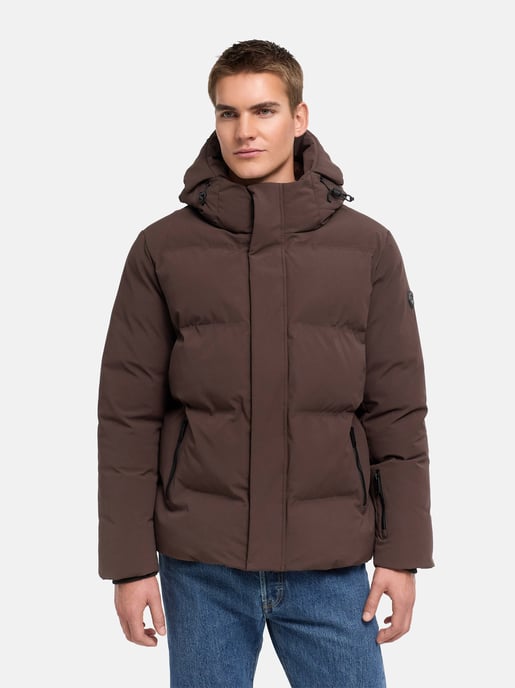 Stone Harbour Herren Steppjacke Nerioo – hüftlang, mit Kapuze & Knopfleiste - Image 5