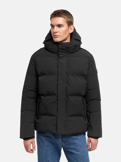 Stone Harbour Herren Steppjacke Nerioo – hüftlang, mit Kapuze & Knopfleiste - Image 5