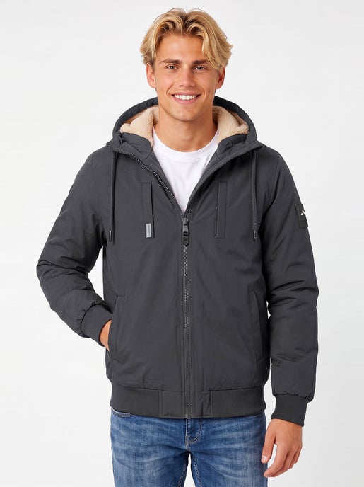Alessandro Salvarini Herren Winterjacke AS-431 – Warm, Mit Teddyfellfutter & Kapuze - Image 6