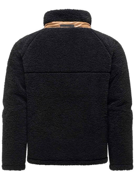 Stone Harbour Herren Teddyjacke Sorees – Sherpa-Fleeceblouson mit Steppfutter - Image 3
