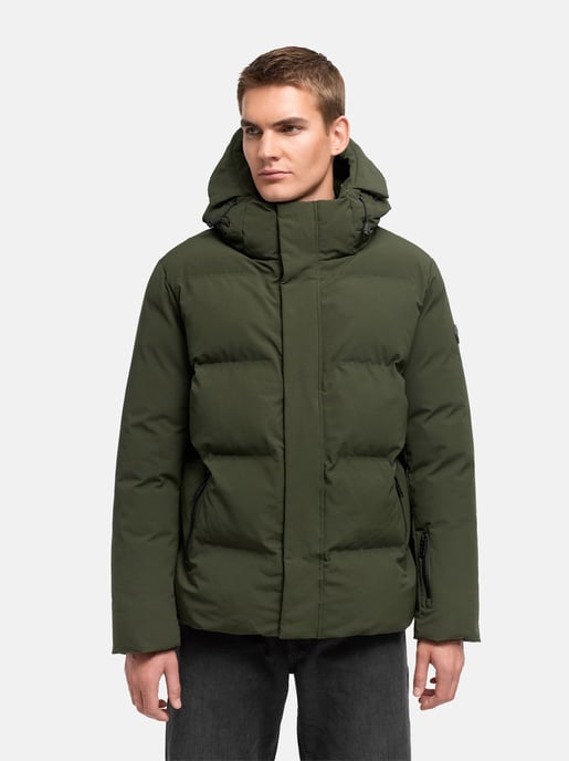 Stone Harbour Herren Steppjacke Nerioo – hüftlang, mit Kapuze & Knopfleiste - Image 5