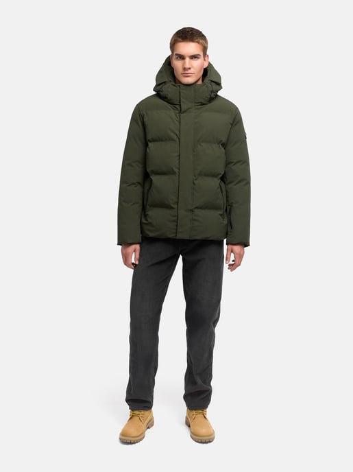 Stone Harbour Herren Steppjacke Nerioo – hüftlang, mit Kapuze & Knopfleiste - Image 6