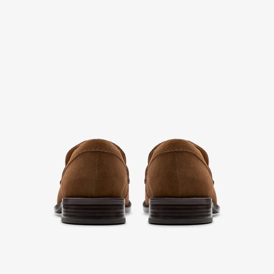 Hana Loafer Walnut Suede Schuhe - Image 5