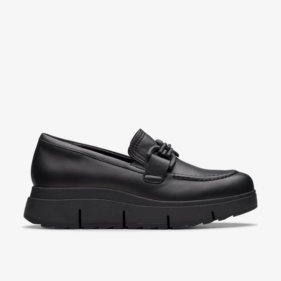 Loriini Izzy Black Leather Schuhe - Image 1