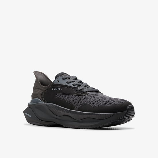 Clarks Pace. Black Sneakers - Image 4