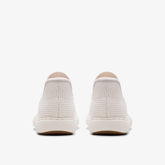 Clarks Nalle Step White Knit, Schuh - Weiß - Image 5