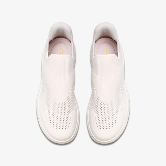 Clarks Nalle Step White Knit, Schuh - Weiß - Image 6