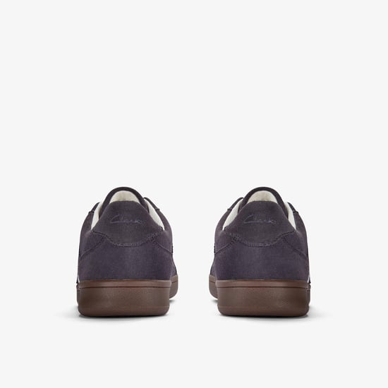 Seco Speed Dark Grey Suede Sneakers - Image 5