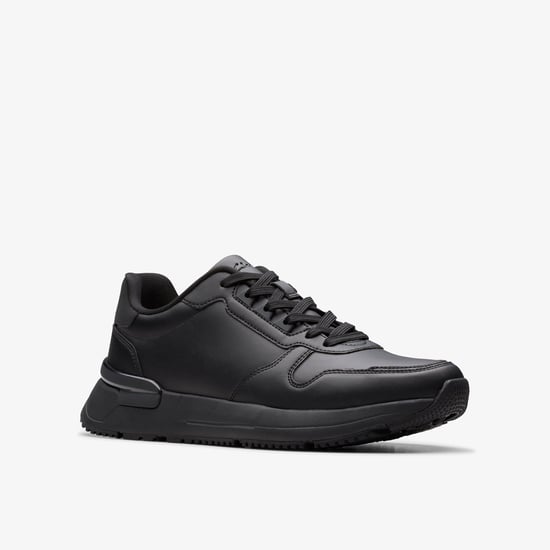 Elwick Lace Black Sneakers - Image 4
